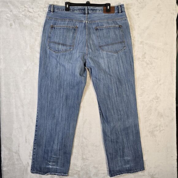 Ecko Unltd Jeans Baggy 5-pocket Size 38 Y2K Vtg Hip Hop Skater Wide Leg - Picture 2 of 9